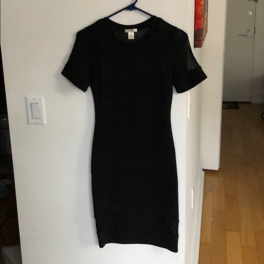 Bozzolo Black Midi Dress